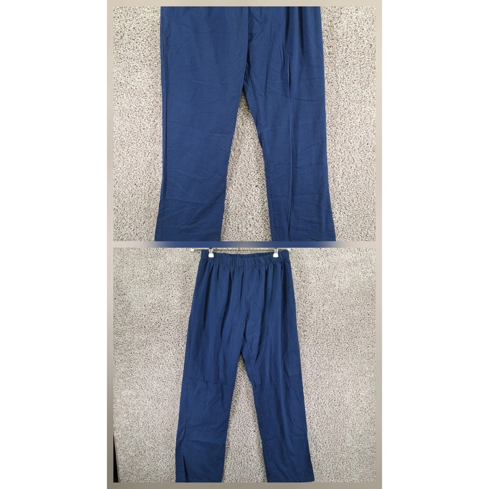 Superior Uniform Group Pants Adult M Navy Blue Scrub Bottoms Medical